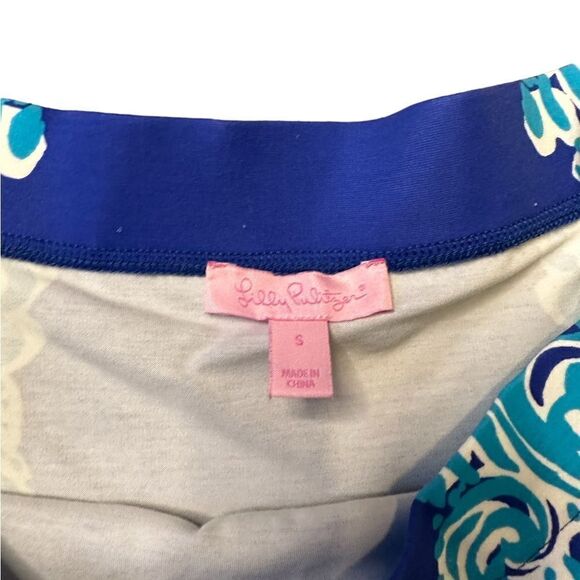 Lilly Pulitzer Tiana Dress in Brilliant Blue Moon Jellies Print Size Small - Picture 15 of 17